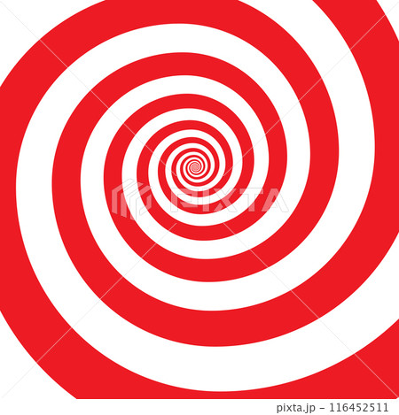 Artistic spiral shape. Vector drawing Artistic spiral shape. Vector drawing 116452511