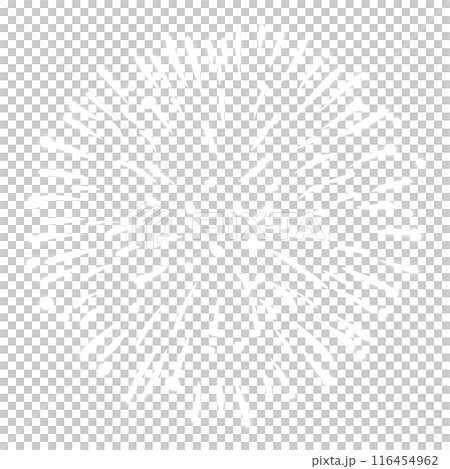 煙火(白色)單品插畫 煙火(白色)單品插畫 116454962