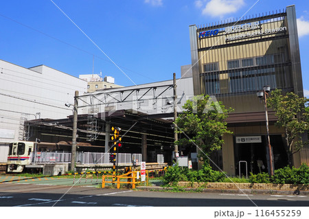 京王電鉄 東府中駅 南口 競馬場通り 京王電鉄 東府中駅 南口 競馬場通り 116455259