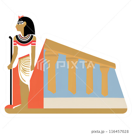 エジプトのイメージイラスト 116457028