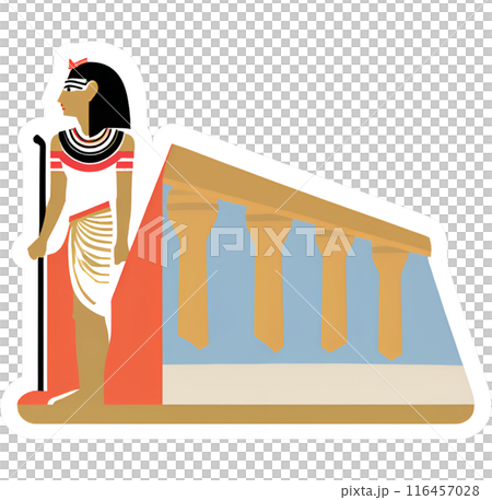 エジプトのイメージイラスト 116457028