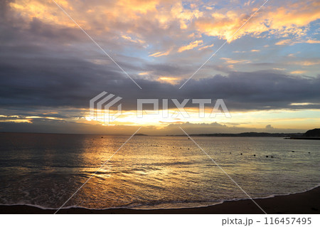 夕景 海 夕景 海 116457495