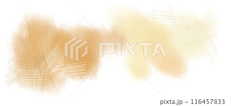オレンジのふんわりテクスチャーライン素材イラスト オレンジのふんわりテクスチャーライン素材イラスト 116457833