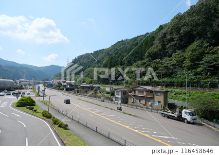 岐阜県加茂郡七宗町_道の駅 ロック・ガーデンひちそうからの南側風景3_2023年9月 116458646