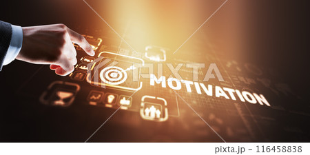 Motivation personality development concept. Achieving any goals Motivation personality development concept. Achieving any goals 116458838