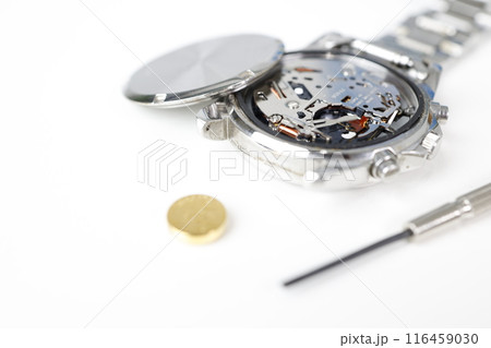 腕時計の電池交換イメージ 116459030