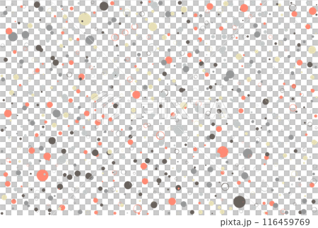 Background material_random dots_colorful 116459769
