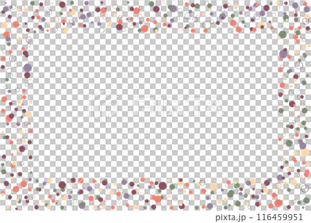 Background material_random dots_colorful 116459951