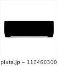 Ac silhouette isolated on white background. Ac icon vector illustration design. 116460300