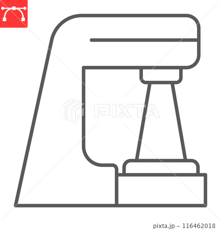 Radiation therapy line icon Radiation therapy line icon 116462018