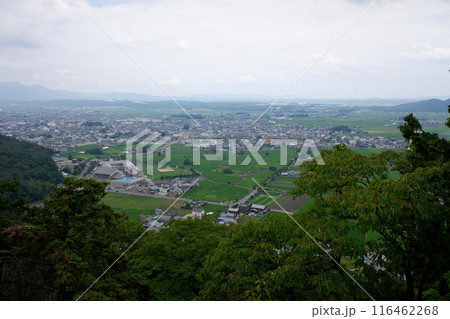 滋賀県東近江市　太郎坊山からの眺望 116462268