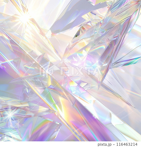 Translucent crystals in close up, bursting with color Translucent crystals in close up, bursting with color 116463214