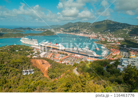 Charlotte Amalie Overlook attraction in Saint Thomas -St homas- US Virgin Islands 116463776
