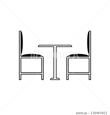Dining table icon 116463921