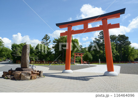 上賀茂神社 大鳥居 京都市北区 上賀茂神社 大鳥居 京都市北区 116464096
