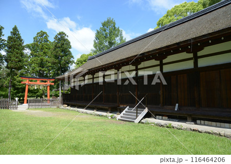 上賀茂神社　庁屋　京都市北区 116464206