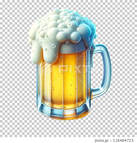 3d glass of beer 3d glass of beer 116464723