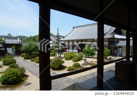興聖寺　本堂から僧堂を望む　京都府宇治市 116464819