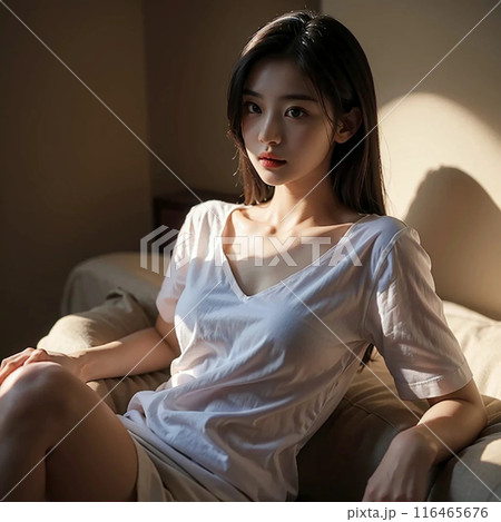 若い女性のポートレート 若い女性のポートレート 116465676