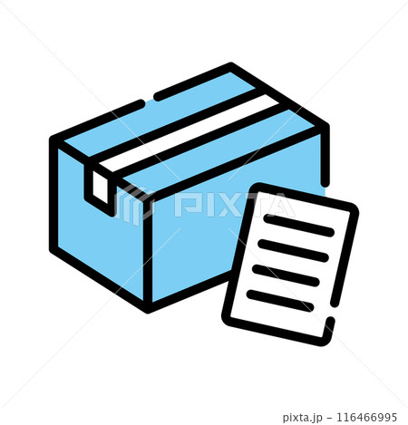 ダンボール 箱 紙 納品書 ダンボール 箱 紙 納品書 116466995