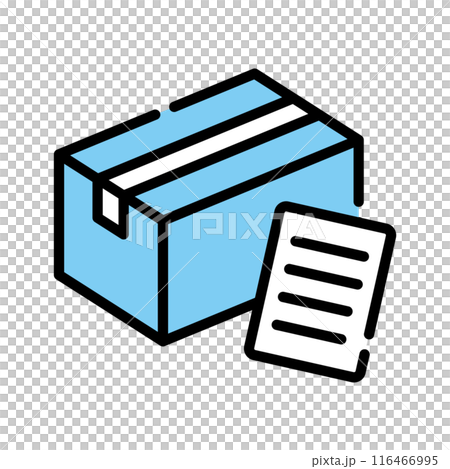 ダンボール 箱 紙 納品書 ダンボール 箱 紙 納品書 116466995