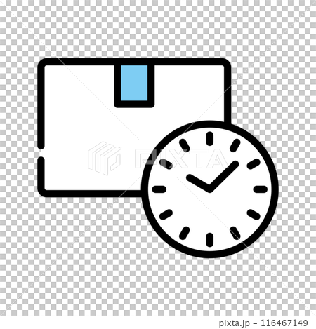 箱子、時間指定、行李、產品、時鐘 箱子、時間指定、行李、產品、時鐘 116467149