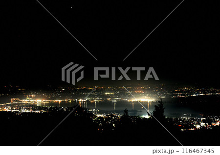 びわ湖展望台の夜景 116467345
