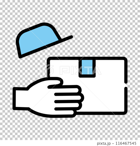 Delivery, delivery person, luggage, goods, logistics 116467545