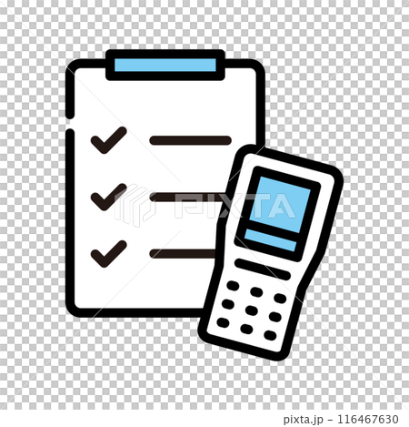 物流　作業　ピッキング　バーコードリーダー 116467630