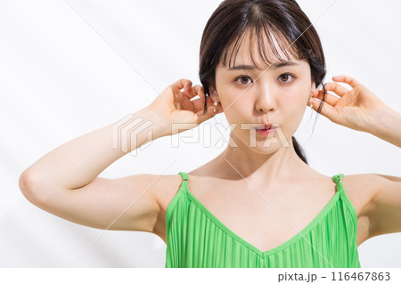 若い女性のビューティ 116467863