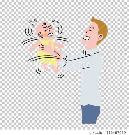子育て_赤ちゃん_危険_揺さぶり 子育て_赤ちゃん_危険_揺さぶり 116467960