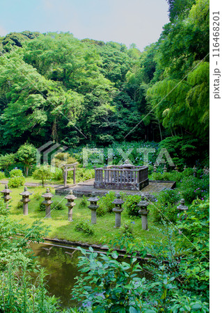 松江藩主　松平家代々の墓所　直政公　月照時　 116468201