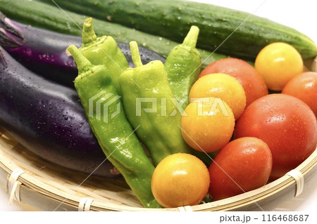 夏野菜 カラフル 夏野菜 カラフル 116468687