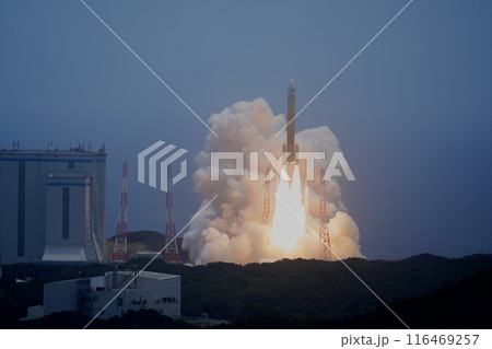 H3ロケット3号機打上げ H3ロケット3号機打上げ 116469257