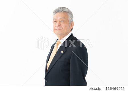ビジネス　シニア男性　弁護士 116469423