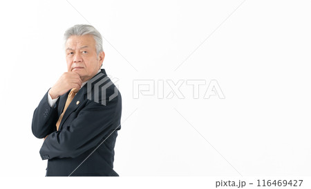 ビジネス　シニア男性　弁護士 116469427