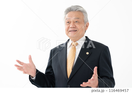 ビジネス　シニア男性　弁護士 116469457