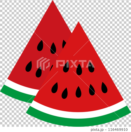 Summer cute watermelon illustration 116469910