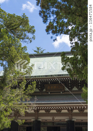 【縦写真】円覚寺の仏殿 116471584