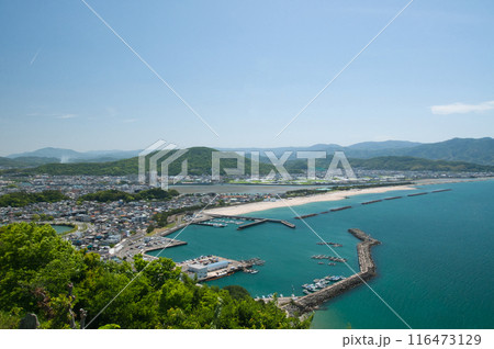 高津子山展望台から名草山・和歌山市街を望む 【和歌山県和歌山市】 高津子山展望台から名草山・和歌山市街を望む 【和歌山県和歌山市】 116473129