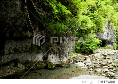 蟷螂の岩屋(蟷螂窟)　【奈良県天川村】 116473806