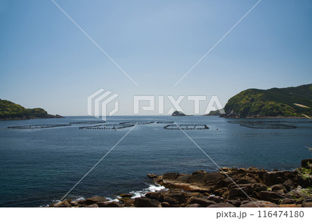 二木島湾を望む(楯ヶ崎・笹野島)　【三重県熊野市二木島町】 116474180