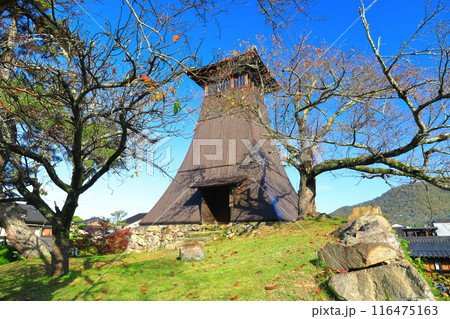 【兵庫県】快晴の辰鼓楼（出石城下町） 116475163