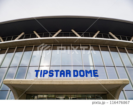 千葉JPFドーム(TIPSTAR DOME CHIBA)メインエントランス側の外観 千葉JPFドーム(TIPSTAR DOME CHIBA)メインエントランス側の外観 116476867