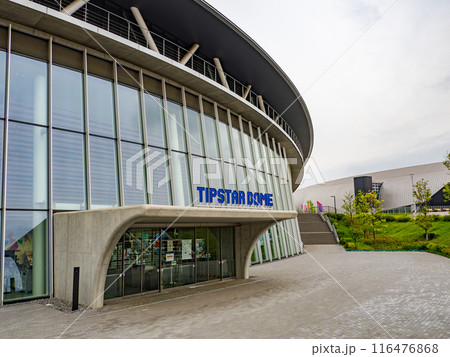 千葉JPFドーム（TIPSTAR DOME CHIBA）メインエントランス側の外観 116476868