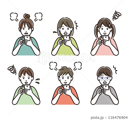 子供のスマホ使用におけるトラブル 116476904