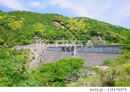 兵庫県淡路島 牛内ダム 兵庫県淡路島 牛内ダム 116476979