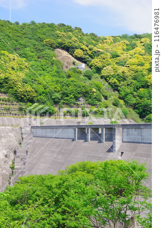 兵庫県淡路島 牛内ダム 兵庫県淡路島 牛内ダム 116476981