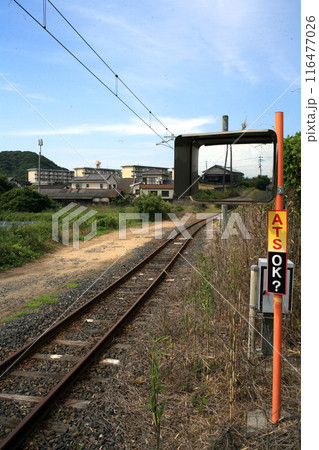盲腸線の終端部(JR長門本山駅) 盲腸線の終端部(JR長門本山駅) 116477026