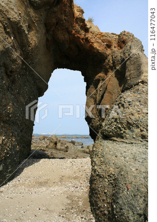 本山岬のくぐり岩 116477043